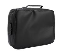 Hapivida Fireproof Document Bag with Lock, Portable Hard Case File Storage Box for Important Documents Passports Money Certificates, 36x28x9cm Fire Retardant Fiberglass