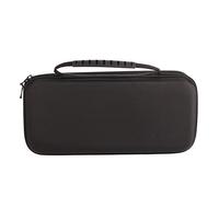 Hapivida GP-807 Storage Box, Large Capacity Protective Hard Case with Mezzanine, Oxford Cloth Organizer Carry Case for Steam Deck and Accessories, Portable Travel Bag