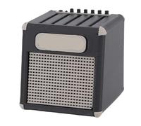 Hapivida Guitar Pick Display Holder Box, Stylish 5 Picks Organizer Case Amp Speaker Design PLA Material for Musicians Music Enthusiasts (Black D)