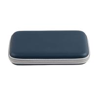 Hapivida Harmonica Carrying Case, PU Leather Storage Bag with Zipper Holds 7 Harmonicas Lightweight Portable Accessory for Musicians