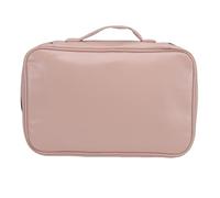 Hapivida Infant Girl Hair Accessories Storage Bag with Multi Compartments, Hanging Headbands Hair Bow Carrying Case Organizer Travel Case for Baby Girls, 13.0x2.4x8.3in, PU Materia