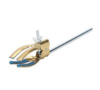 Hapivida Lab Metal Clamp Head, Adjustable Copper Laboratory Stand Clip for Test Tube Flask Condenser, Multipurpose Use for School Teaching Biological Research