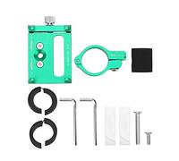 Hapivida Motorcycle Bicycle Phone Mount, G-85 Aluminum Alloy Adjustable Clip Holder, Universal Handlebar Navigation Stand for 3.5-6.2 Inch Mobile Phones (Green)