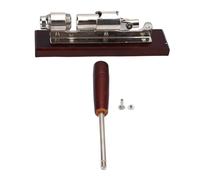 Hapivida Nut Cracker Tool, Ergonomic Wood Handle Manual Nutcracker for Walnuts Pecans Hazelnuts, Durable Stainless Steel Sheller Opener Machine for Home Kitchen