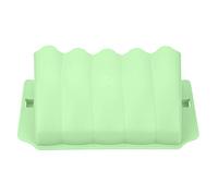 Hapivida Plastic Grass Feeding Bowl Rack Holder, Dish Rack for Small Animal Hay, Portable Hay Dispenser for Rabbit, Rat, Guinea Pig, Pet Rabbit Feeding Dish (Green)