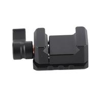 Hapivida Quick Release NATO Lock Clamp with Cold Shoe Mount, 1/4 and 3/8 Inch Threads, Aluminum Alloy, for Camera Cage Monitor LED Light Accessories