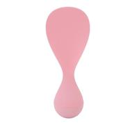 Hapivida Rice Paddle Spoon, Non Stick Standing Rice Cooker Spoon Scooper Spatula, Heatproof Reusable Kitchen Utensil for Serving Rice Sushi and Sticky Foods (Roseate)