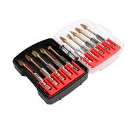 Hapivida Rotary Burr Set, Double Cut Tungsten Steel Grinding Burr Bits 1/4 Inch Shank for Metal Wood Stone Deburring Carving Polishing
