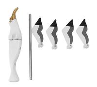 Hapivida Seagull Windmill Garden Spinner, Asuka Series Windmill for Outdoor Yard Decorations, Weatherproof Resin and Iron Construction, Easy to Install Lawn Ornament for Garden Pat