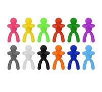 Hapivida Silicone Wine Glass Marker Drinking Cup Identification Labels Tag Signs for Party Supplies Personalized Design for Parties (12pcs)