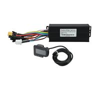 Hapivida Sine Wave Controller LCD Display Kit, 3 Mode 30A 24V-48V 1000W-1500W Brushless Motor Controller with EN06 Display for Electric Bike Scooter Conversion, Aluminum Alloy Heat