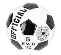 Hapivida Soccer Ball, Size 5 Football with Machine Stitching, PU Leather Cover, Explosion Proof Winding Liner, for 11-a side Matches, Youth Training, Outdoor Sports and Recreationa