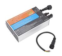 Hapivida Solar Micro Inverter Grid Tie, 18-60V High Conversion Rate AC220V Power Inverter for Solar Panel Generation Systems (PVGS-500W(18-60V)-AC220V)