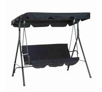 Hapivida Swing Seat Top Cover 190x132x15cm (Black)