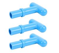 Hapivida T Shaped Paddle Handle, Kayak Oar Handle for Enhanced Steering Control, 23mm Inner Diameter Tube, PP Material, Compatible with Kayaks Canoes and Paddle Boards (Blue)
