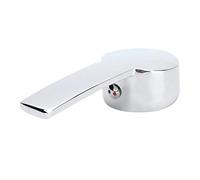 Hapivida Tap Handle, Durable Zinc Alloy Chrome Plated Universal Faucet Lever Replacement for 35mm Valve Core, Bathroom Kitchen Tap Parts for Home Upgrade