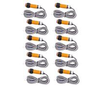 Hapivida Through Beam Photoelectric Switch Sensor, PNP Normally Open 6-36VDC 300mA ABS PMMA Shell, for Object Detection and Proximity Sensing in Automation Systems