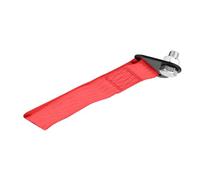 Hapivida Tow Strap, Universal High Strength Towing Rope with Steel Mounting Bracket for Racing Car Front Rear Bumper Hook Recovery up to 10000 lbs Capacity (Red)