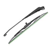 Hapivida Wiper Arm with Blade, 105° Sensitive Rotation Long Shaft ABS Metal 0390506510 01287358 for Tractor ATV UTV Fishing Boat Windshield Wiper Kit