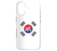 Hapkido South Korea Flag Martial Arts Korea Case for iPhone 17