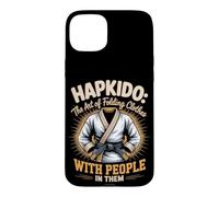Hapkido the Art of Folding Clothes With People Martial Arts Case for iPhone 15 Plus