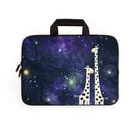 HAPLIVES Universal 7~9 inch Kids Tablet Portable Neoprene Zipper Carrying Sleeve Case Bag Fits 7" 8" 8.5" 8.9" 9" iPad Mini 5 4 3 2 1, Galaxy Tab A 8.0 (Giraffe)