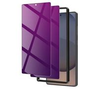 happbaby 2 Pack for Samsung Galaxy S25 Ultra 6.86" Privacy Screen Protector Tempered Glass Film Purple Gradient Anti-spy Anti-Blue Light Ultrasonic Fingerprint Support Easy Installation