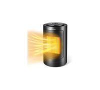 Happfun HL-1500A1 Portable Ceramic Space Heater - 1500W, Oscillating, Adjustable Thermostat, Tip-Over/Overheat Safe, Quiet, Compact