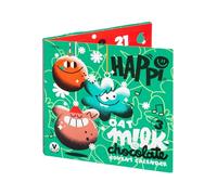 Happi 3 Flavour Christmas Vegan Advent Calendar 2024 Chocolate Made with Oat Milk - Vegan Chocolate Gluten Free Advent Calendar 2024