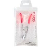 Happi Easy Grip Eyelash Curler - Effortless Lift - Long Lasting Volume - Gentle Precision/Everyday Beauty Accessories - Soft-Touch Handles - Includes Replacement Silicone Pads