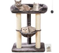 Happi N Pets Cat Tree, Cat Scratching Posts With Large Bed For Big Cats