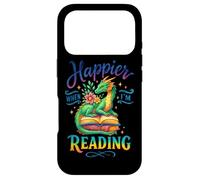Happier When I'm Reading Book Dragon Case for iPhone 17 Pro