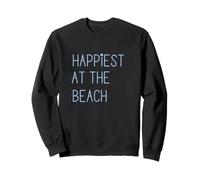Happiest at the Beach Love Vacation Summer Sand Dollar Sweatshirt