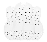 Happiest Baby Sleepea 5-Second Swaddle - 100% Organic Cotton Baby Swaddle Blanket - Doctor Designed Promotes Healthy Hip Development - 3-Pack Newborn Bundle (Ivory Planets, 2 x Small, 1 x Medium)