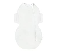 Happiest Baby SNOO Comforter Sleep Sack - 100% Organic Cotton Baby Swaddle Blanket - Doctor Designed Promotes Healthy Hip Development (Ivory, Small)