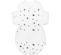Happiest Baby SNOO Sleep Sack - 100% Organic Cotton Baby Swaddle Blanket - Doctor Designed Promotes Healthy Hip Development (Ivory Planets, X-Large)
