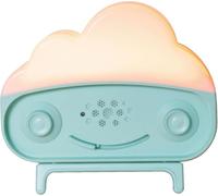 Happiest Baby SNOObie Smart White Noise Machine - Portable Baby Sound Machine with Night Light - 12 Soothing Sounds for Sleep Training, Teal