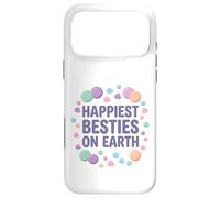 Happiest Besties On Earth, Girls Trip Matching Outfit Case for iPhone 17 Pro Max