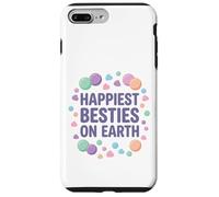Happiest Besties On Earth, Girls Trip Matching Outfit Case for iPhone 7 Plus/8 Plus