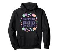 Happiest Besties On Earth, Girls Trip Matching Outfit Pullover Hoodie