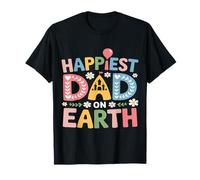Happiest Dad On Earth Father's Day Matching Family Castle T-Shirt