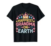 Happiest Grandma on Earth tee Cute for Grandma Mother's Day T-Shirt