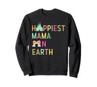 Happiest Mama On Earth Mothers Day Princess Sweatshirt