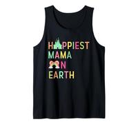 Happiest Mama On Earth Mothers Day Princess Tank Top