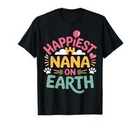 Happiest Nana On Earth, Mother's Day, Matching Family Trip T-Shirt