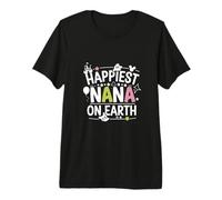 Happiest Nana On Earth Tee, Family Trip Premium T-Shirt