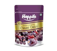Happilo Premium International Omani Dates 680g Value Pack | Khajoor or Khajur Dried Fruit | Healthy & Nutritious Snack | Rich in Protein & Vitamins | Natural Sweetener