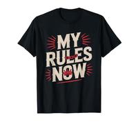 Happily Divorced Rules Now Peaceful Single Life Woman T-Shirt