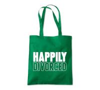 Happily Divorced Tote Shopping Bag 10 Litres Capacity 42 x 38cm