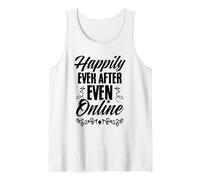 Happily Ever After, Even Online Wedding Fiancee Tank Top